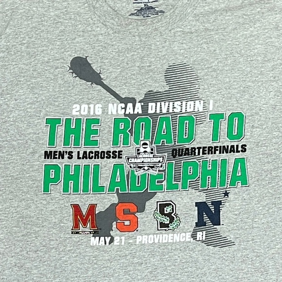 2016 NCAA Final Four Lacrosse College NCAA Champion Tee Tshirt - Picture 7 of 8